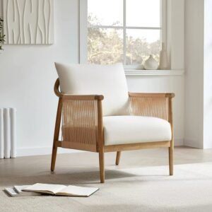 Braid Armchair Artistry And Comfortfor Living Room